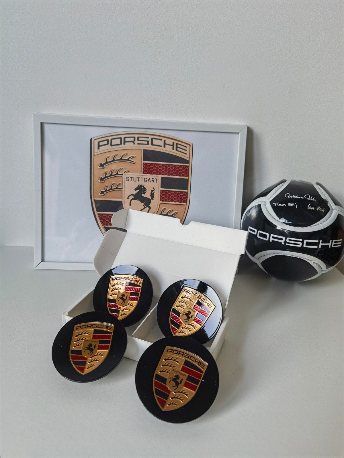 Nieuw porsche centre caps porsche wieldoppen ️ 

Made in, Ophalen of Verzenden, Nieuw