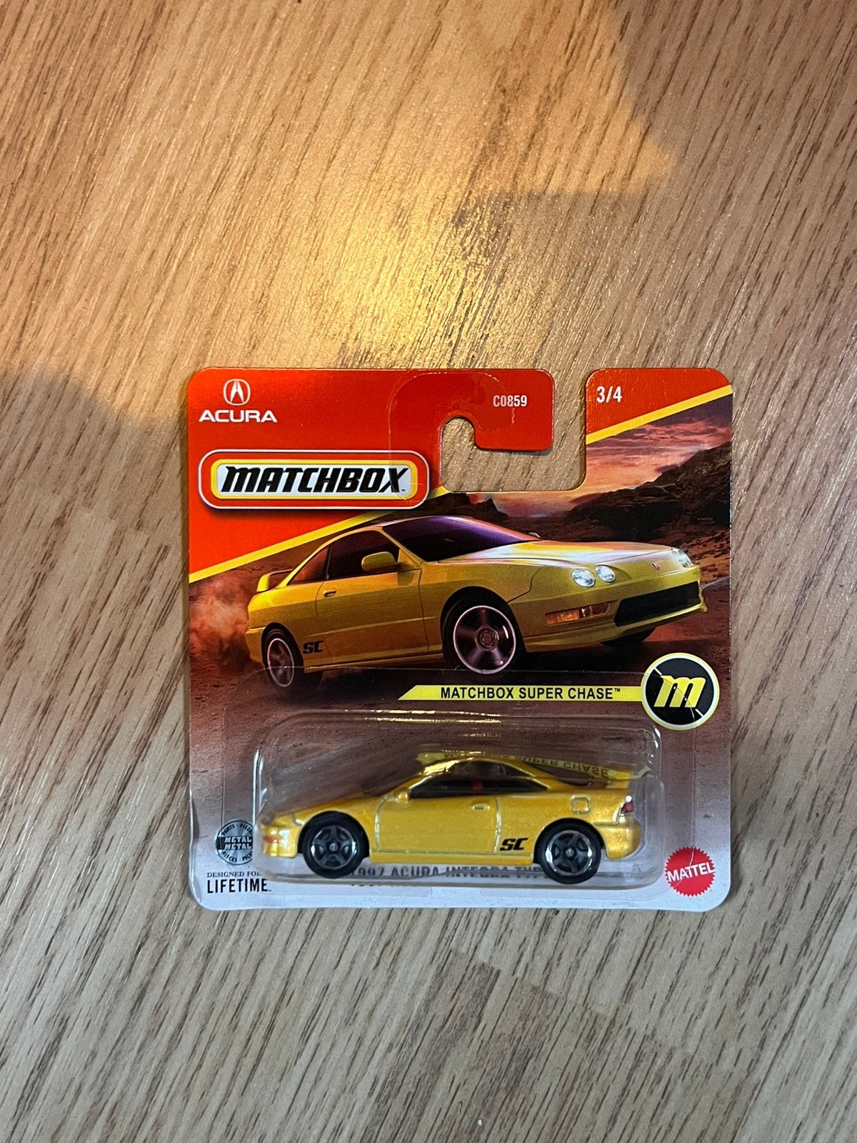 Matchbox acura integra type r superchase, Verzenden, Nieuw, Auto