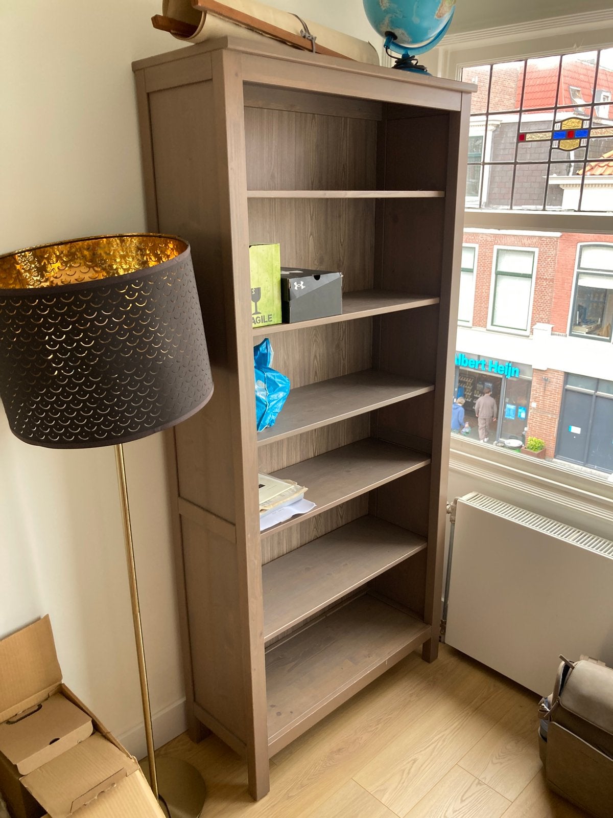 Ikea hemnes boekenkast, Huis en Inrichting, Kasten | Boekenkasten, Ophalen, Met plank(en), Gebruikt, 50 tot 100 cm
