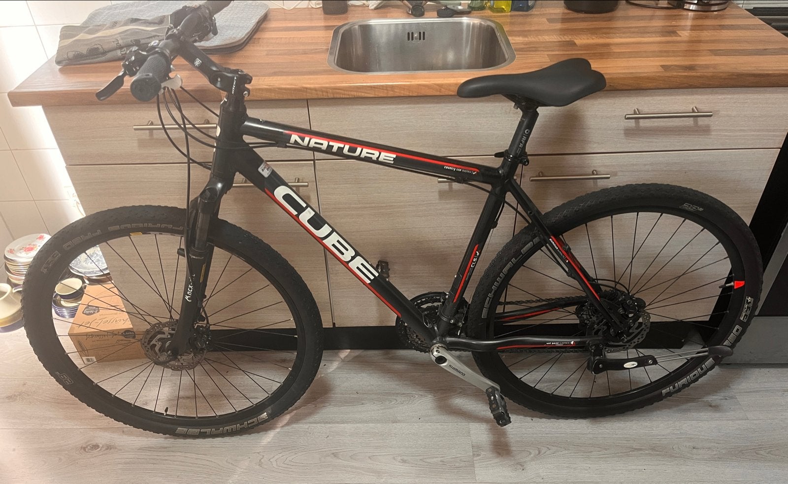 Cube Nature Mountainbike  framemaat 52, Hardtail, Heren, 49 tot 53 cm, Zo goed als nieuw