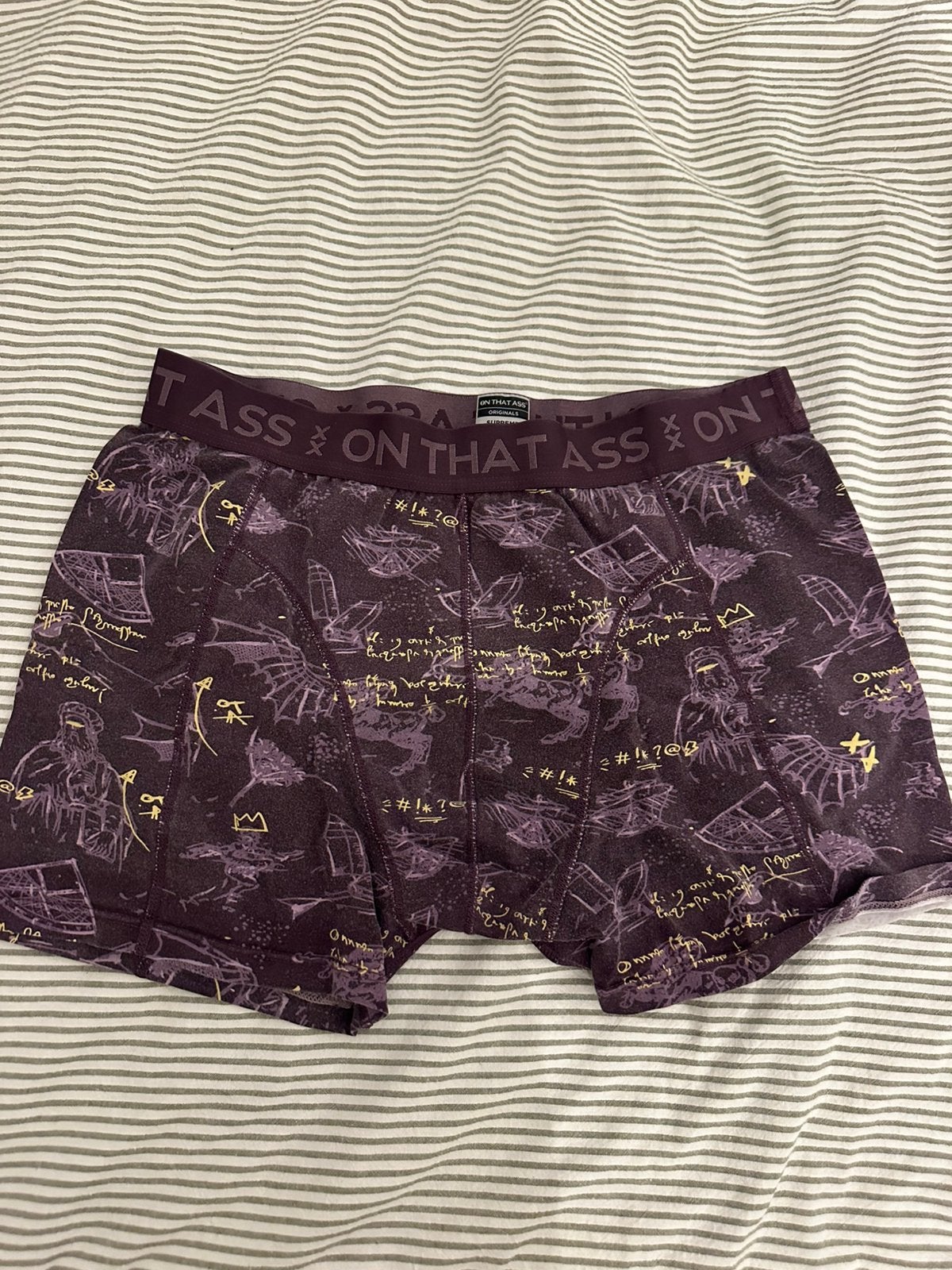 Gedragen onderbroek, Kleding | Heren, Ondergoed, Ophalen of Verzenden, Paars, Boxer