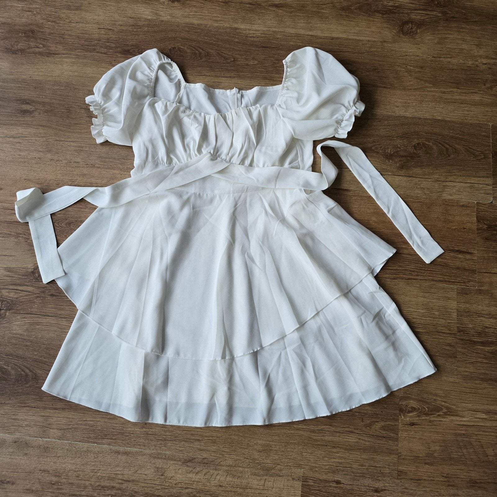 Witte Zomer Cocktailjurk Maat 40, Kleding | Dames, Maat 38/40 (M), Wit, Nieuw, Ophalen of Verzenden