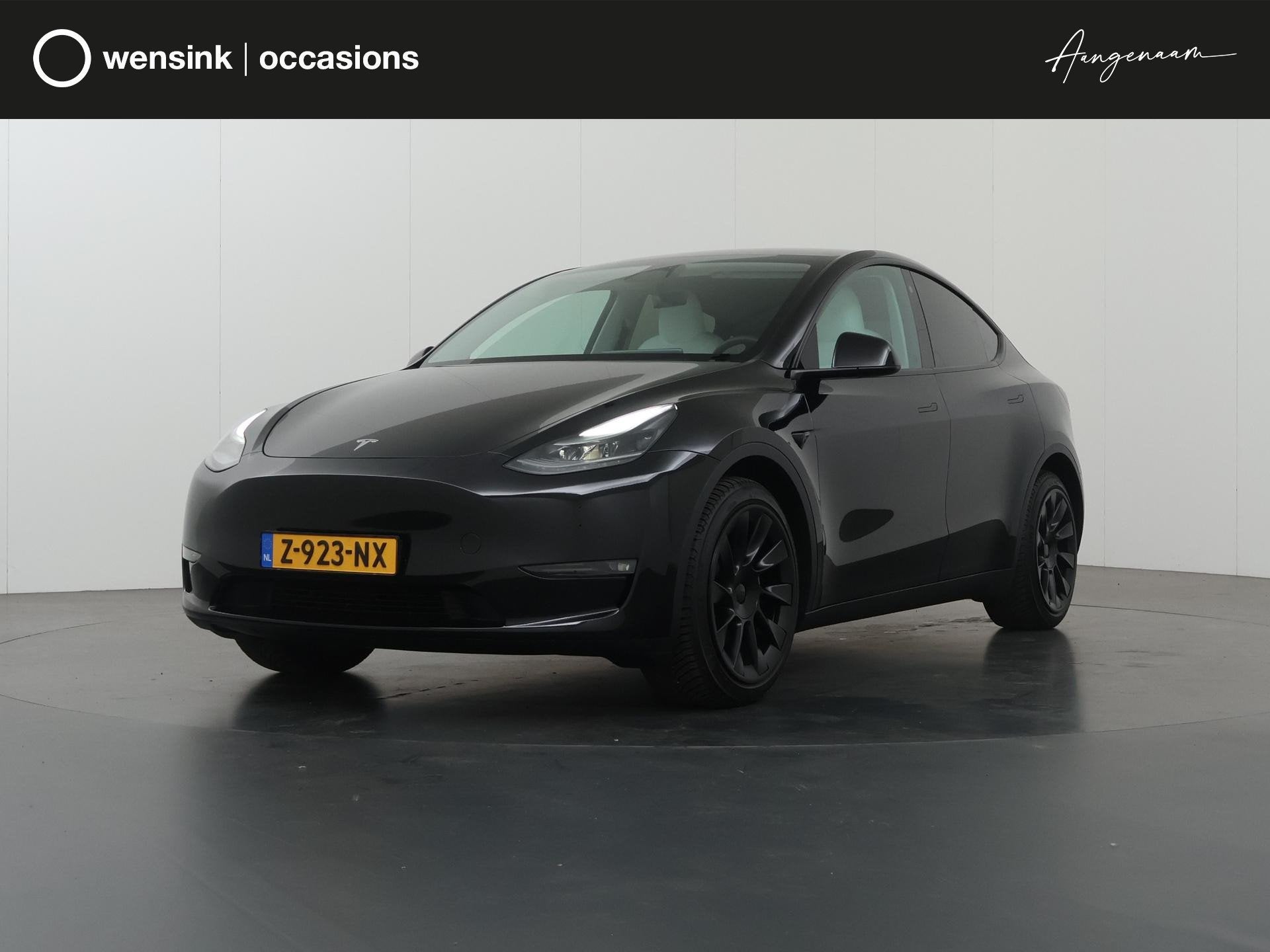 Tesla Model Y Long Range AWD 75 kWh | SOH 94% | Full Self Dr, Auto's, Dealer onderhouden, Gebruikt, 495 min, Zwart