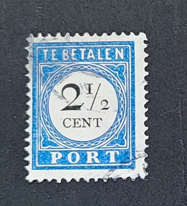 nederland nvph P16 Port 16, Verzenden, T/m 1940, Gestempeld