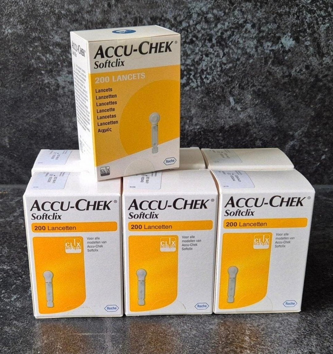 Accu-Chek Softclix lancetten, nog 2 doosjes, Diversen, Ophalen of Verzenden, Nieuw