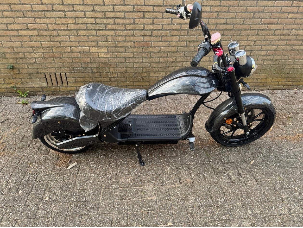 E chopper / elektrische scooter 45 km/u diverse kleuren, Ophalen, Zo goed als nieuw, Overige typen