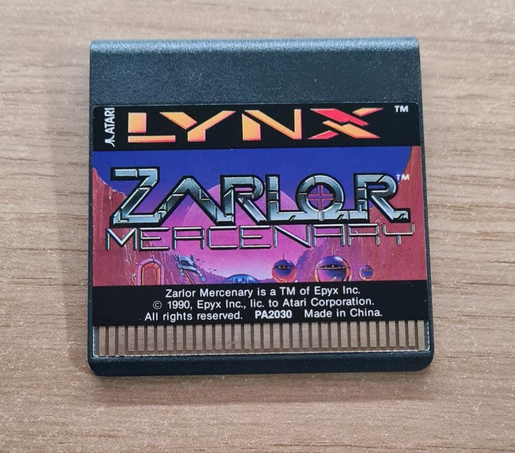 Atari Lynx Zarlor Mercenary Game Cartridge, Shooter, 1 speler, Ophalen of Verzenden, Vanaf 7 jaar