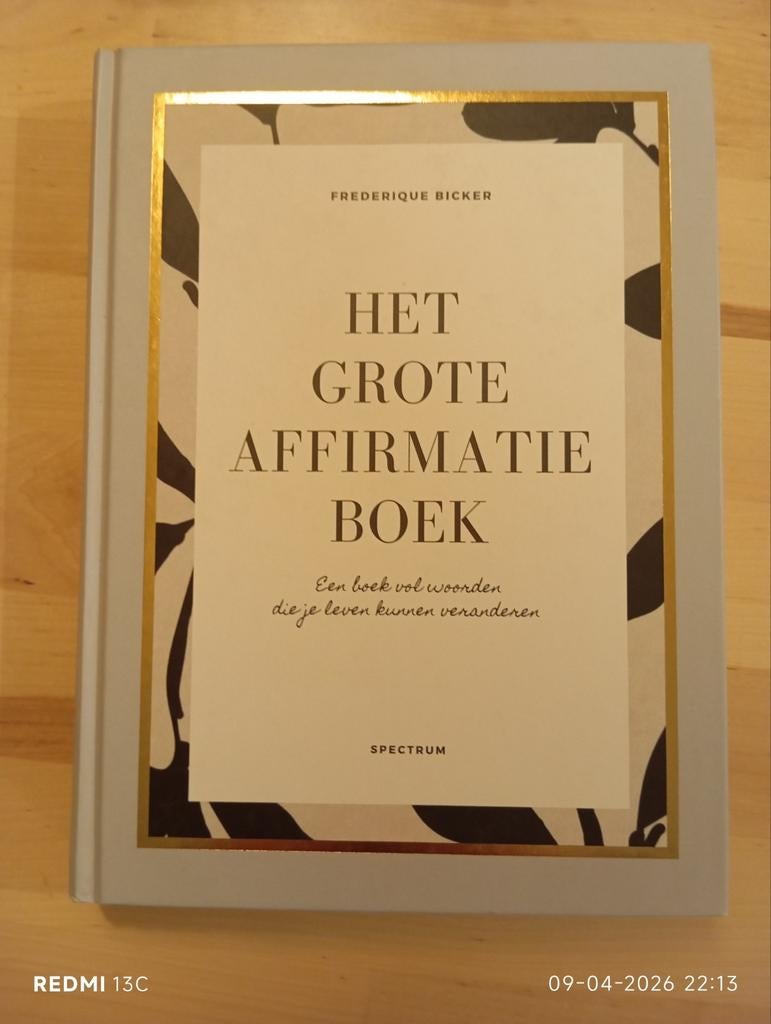 Het Grote Affirmatie Boek - Frederique Bicker, Ophalen of Verzenden
