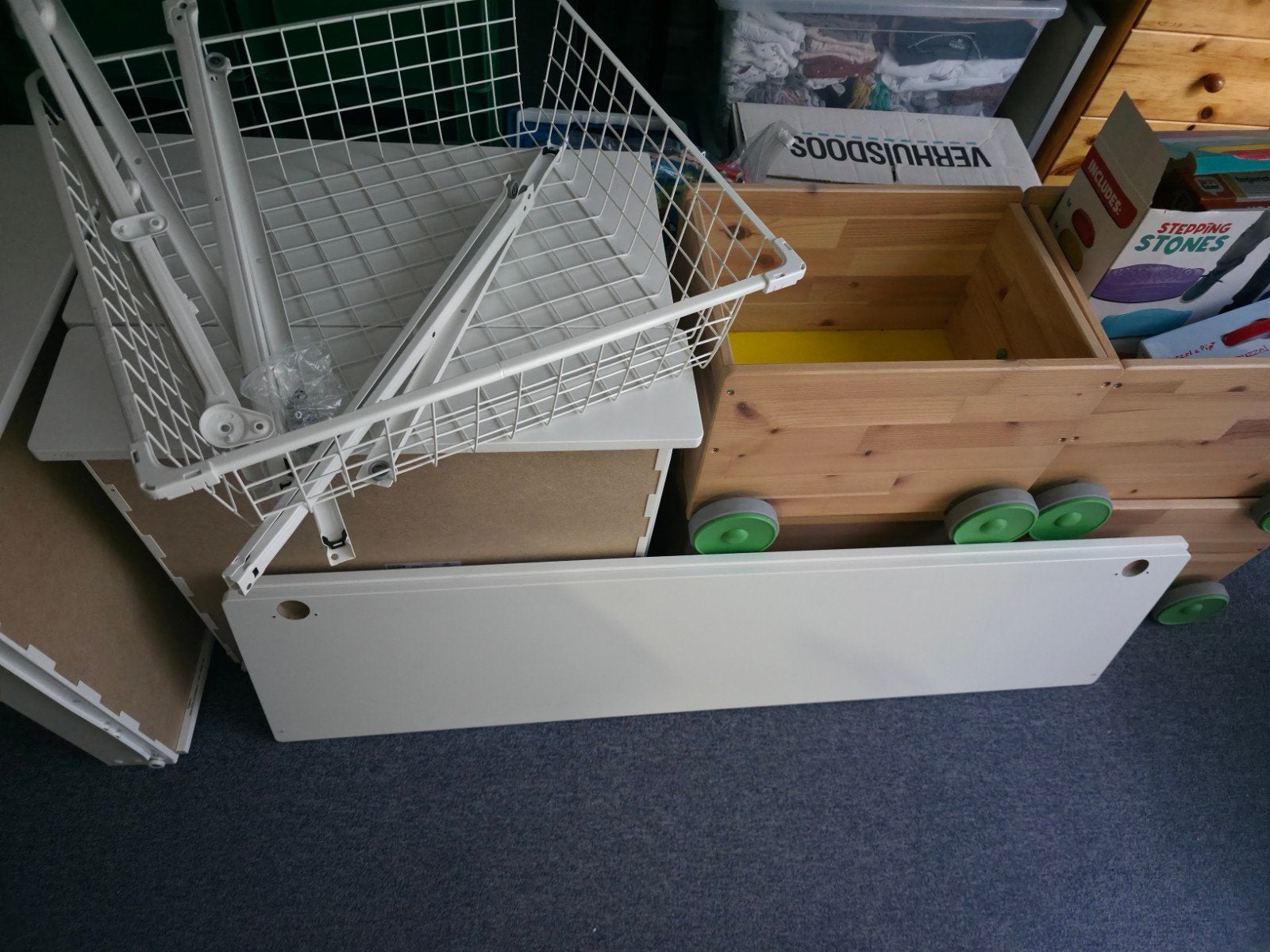 IKEA Platsa Småstad Hjalpa onderdelen: deurtjes, lades, mand, Ophalen, Zo goed als nieuw