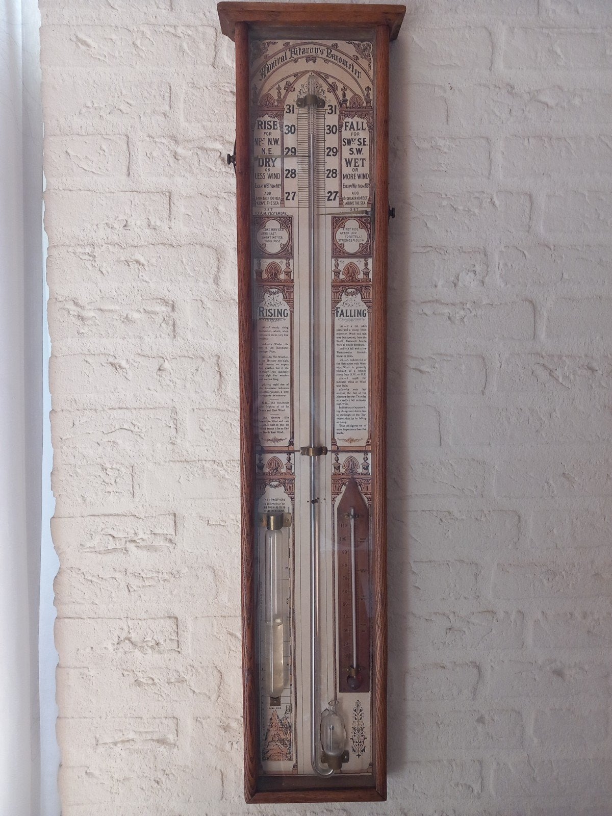 antieke barometer, Ophalen, Gebruikt