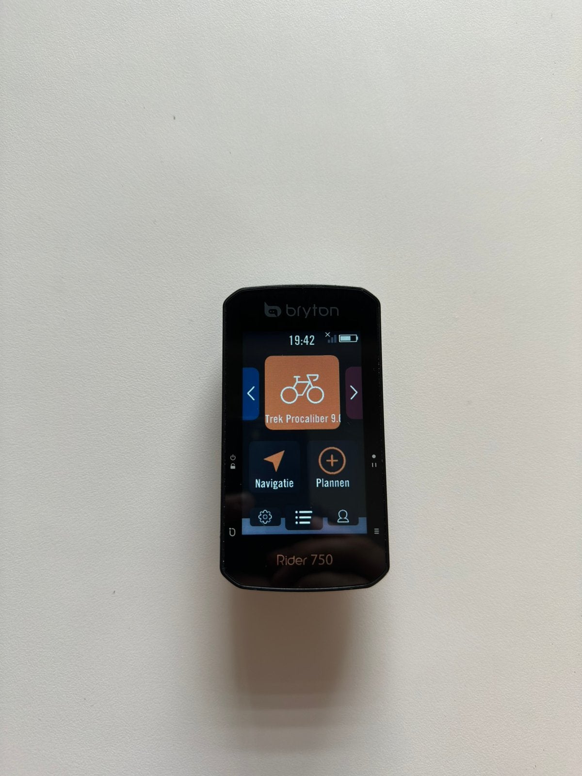 Bryton Rider 750 GPS Fietscomputer, Ophalen of Verzenden, GPS, Zo goed als nieuw