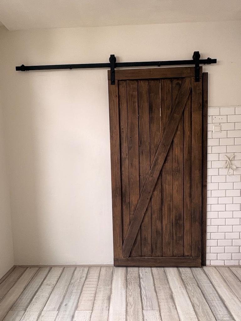 Houten deur, Ophalen, Gebruikt, 120 cm of meer, Binnendeur
