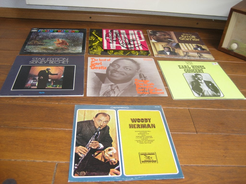 jazz old school collectie hampton peterson etc, Ophalen of Verzenden, Gebruikt, 12 inch, Jazz