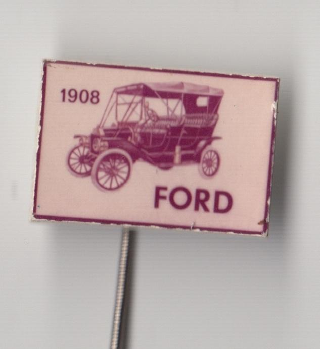 Auto Ford 1908 Oldtimer speldje, Gebruikt, Niet vindbaar, Niet vindbaar, Speldje of Pin