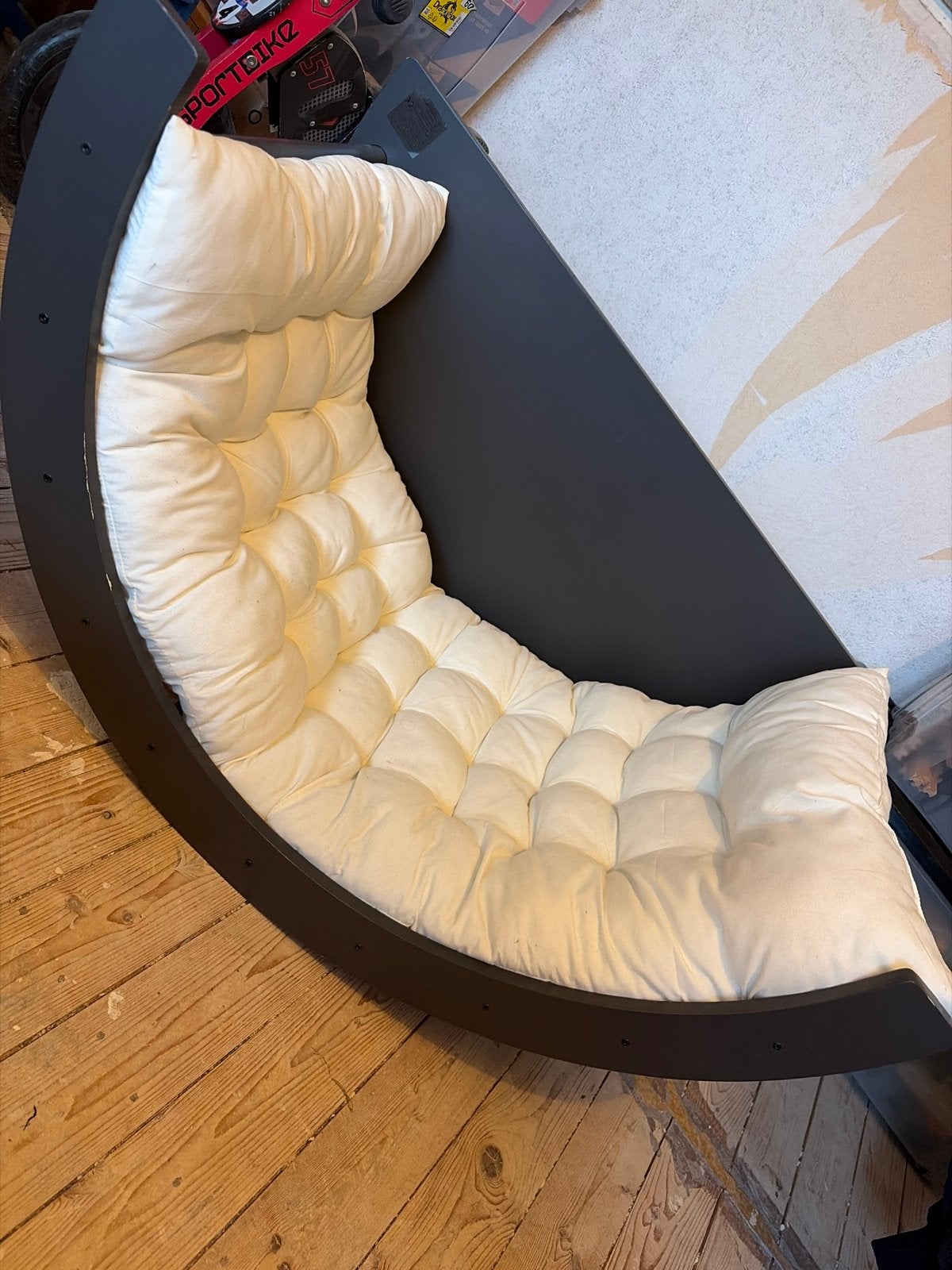 Deryan 5-in-1 Klimboog met Kussen - Tafel, Klimboog, Hangsto, Kinderen en Baby's, Speelgoed | Houten speelgoed, Ophalen, Zo goed als nieuw