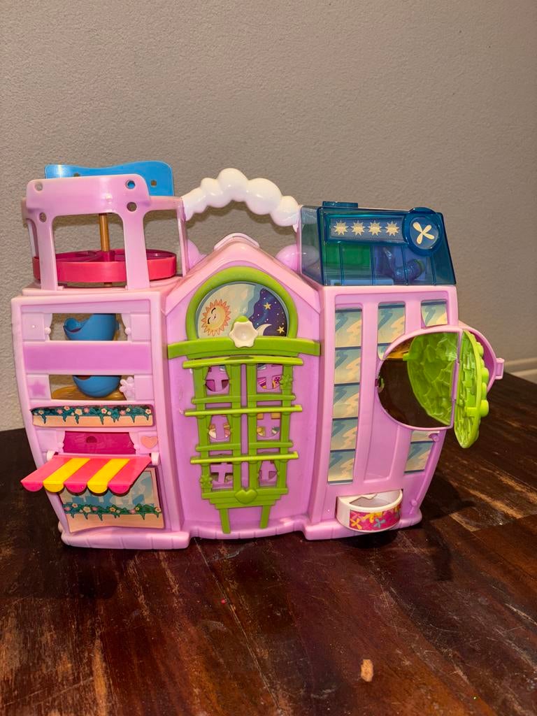 Pinypon huis met zwembad - zonder figuren, Ophalen of Verzenden, Gebruikt, Poppenhuis
