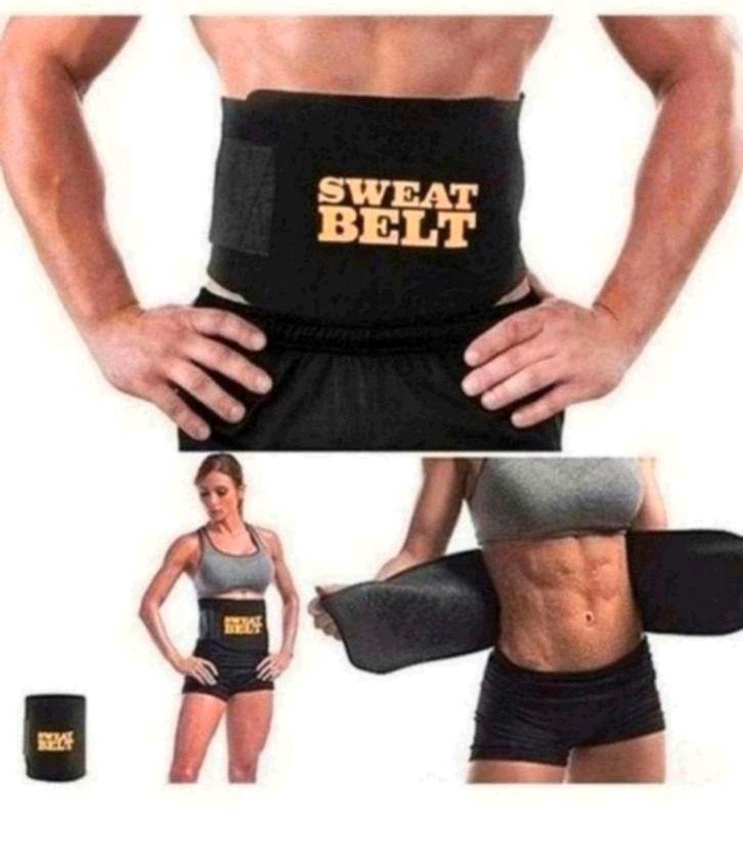 Nieuwe Sweat Belt maat L, ideaal voor fitness en sport., Ophalen of Verzenden, Nieuw, Fitness
