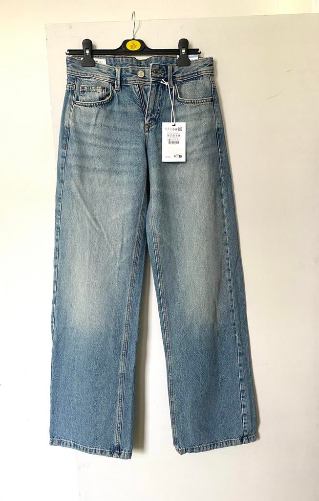 Straight jeans, Ophalen of Verzenden, Nieuw, Blauw, W27 (confectie 34) of kleiner