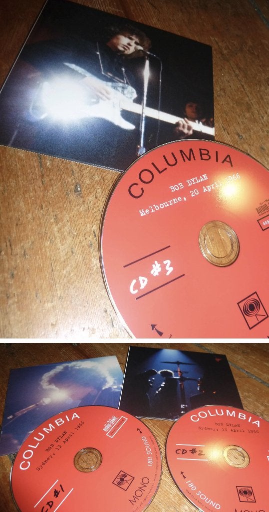 cd Bob Dylan - Live 1966 - Sydney Melbourne - 3xCD -, Ophalen of Verzenden, Zo goed als nieuw