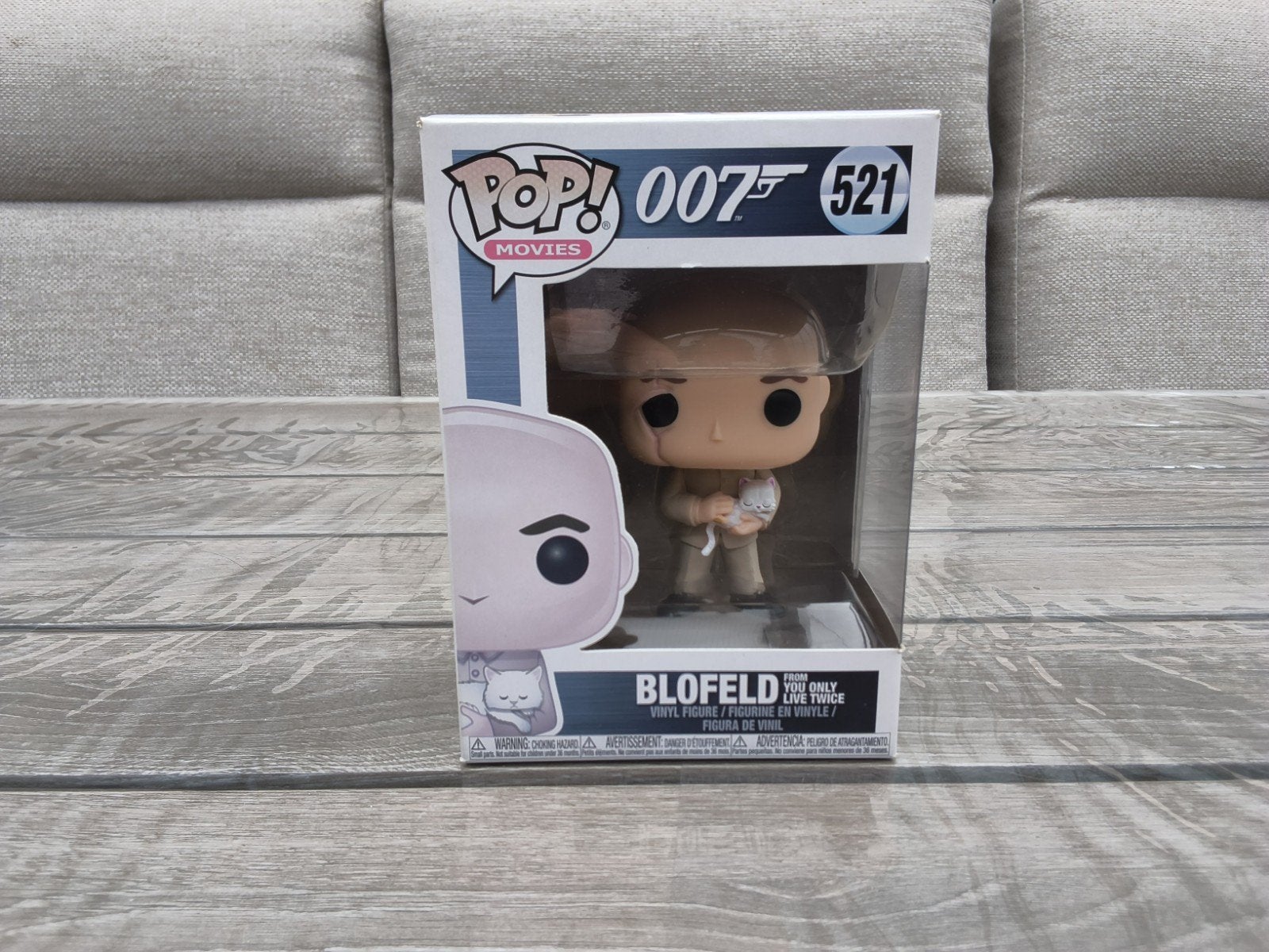 007 - blofeld 521 *, Verzamelen, Poppetjes en Figuurtjes, Ophalen of Verzenden, Zo goed als nieuw