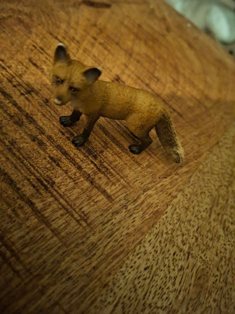 Schleich vos, Ophalen of Verzenden, Zo goed als nieuw, Wild dier, Beeldje of Figuurtje
