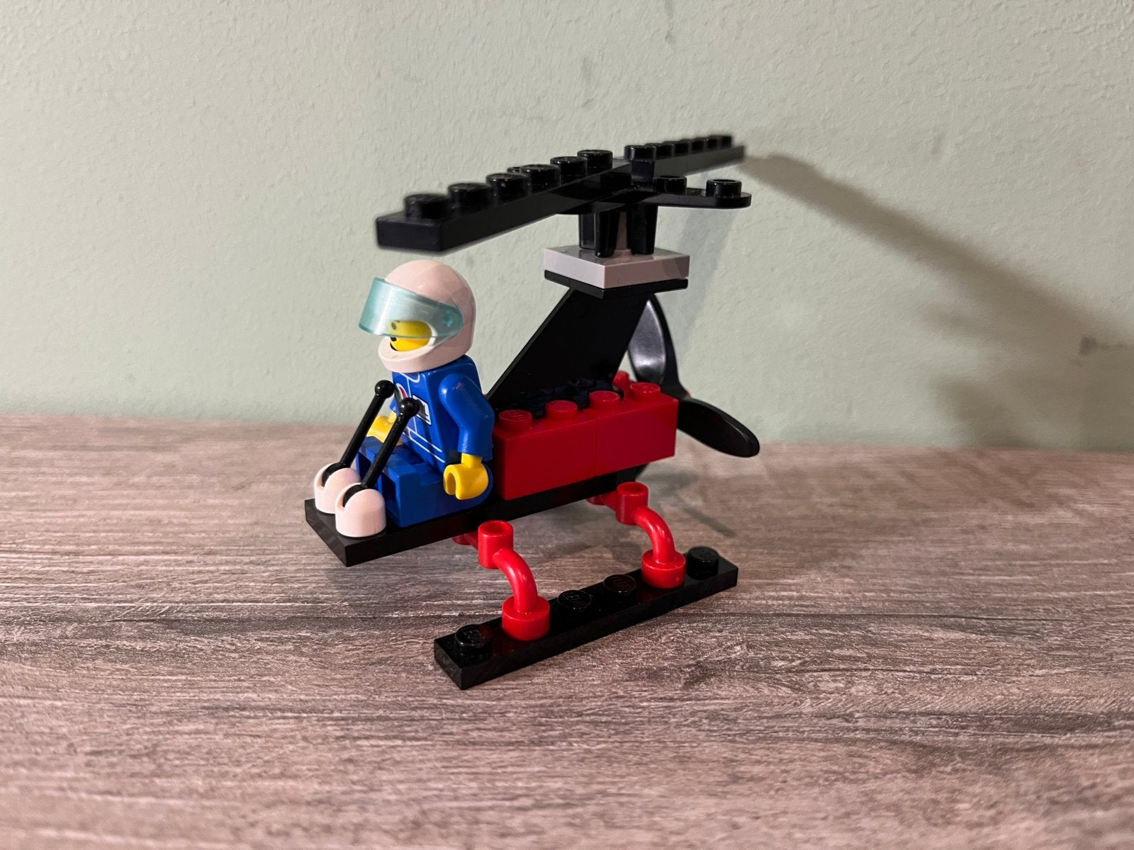 LEGO 2849 gyrocopter met instructie, Compleet, Overige thema's, Lego, Ophalen of Verzenden