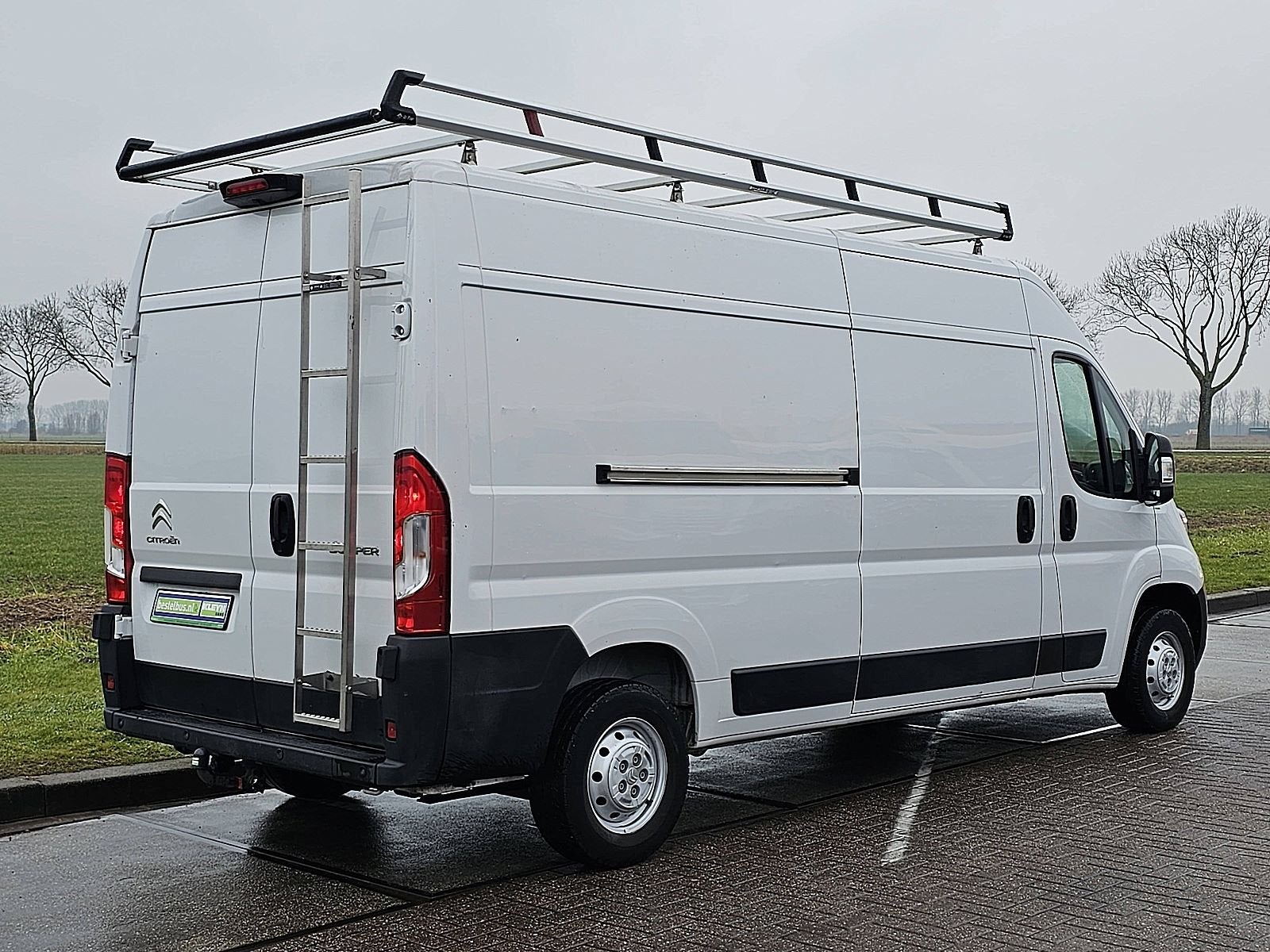 CITROEN JUMPER 2.2 l3h2 165pk navi ac, Auto's, Gebruikt, Euro 6, Citroën, Wit