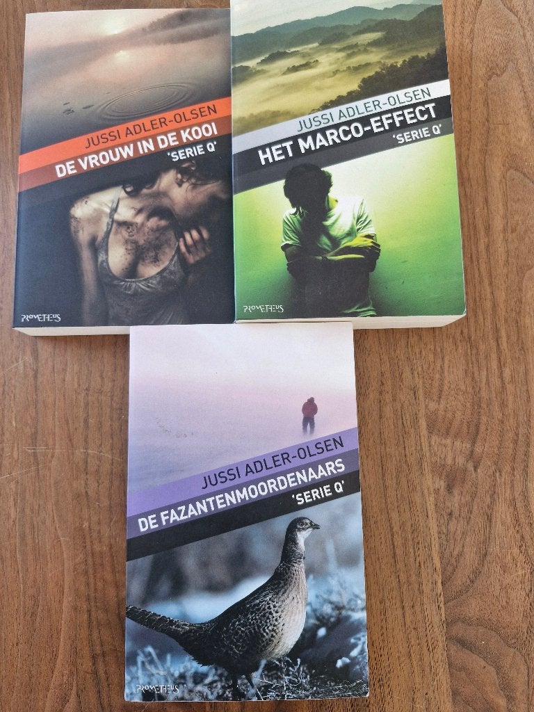 3x Jussi Adler-Olsen: oa De vrouw in de kooi, Marco effect, Ophalen of Verzenden, Zo goed als nieuw, Jussi Adler