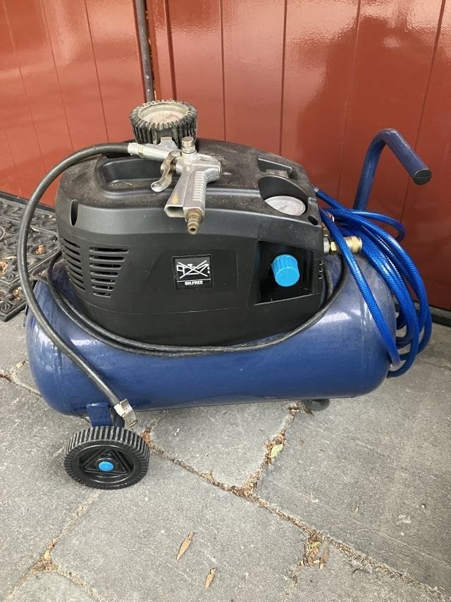Einhell Compressor TC-AC 200/24 Pneumatische 24L 8 bar, Minder dan 25 liter, Ophalen, Gebruikt, Minder dan 200 liter/min