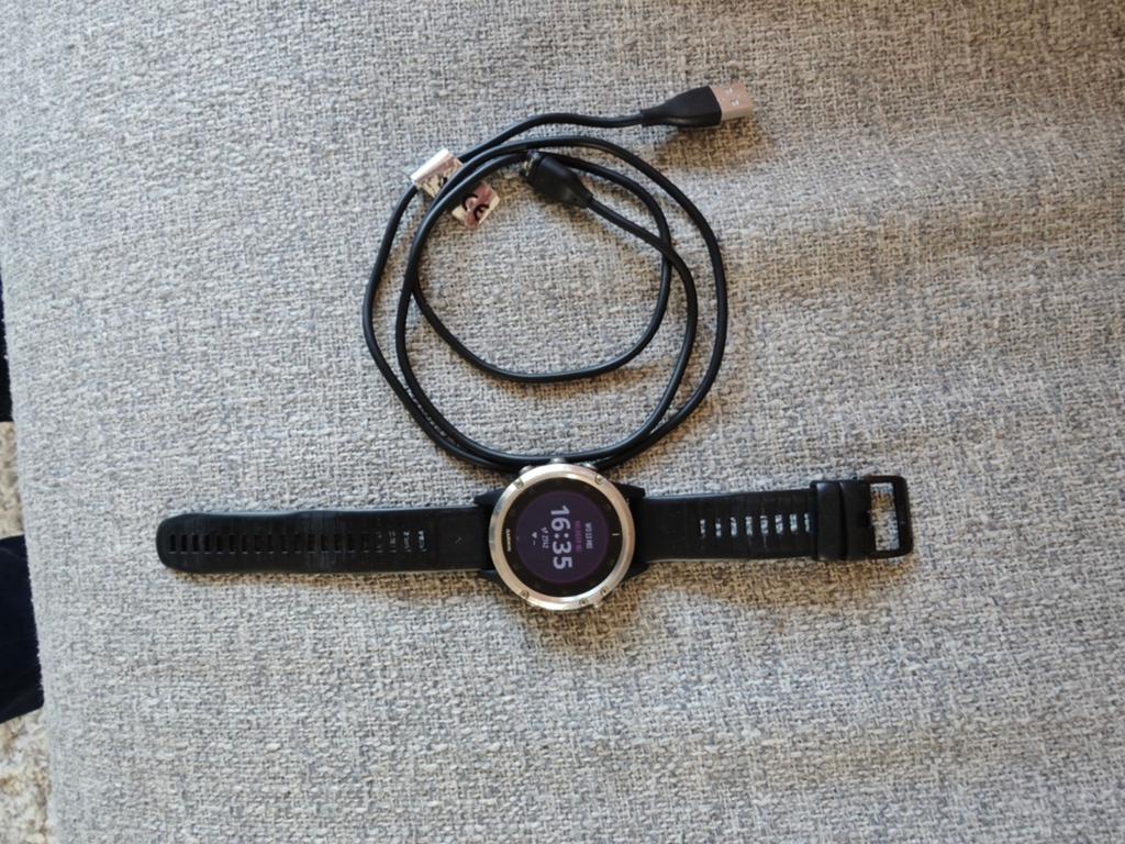 Garmin Fenix 5 Plus - Multisport GPS Smartwatch, Ophalen of Verzenden, Conditie, Zwart, Android
