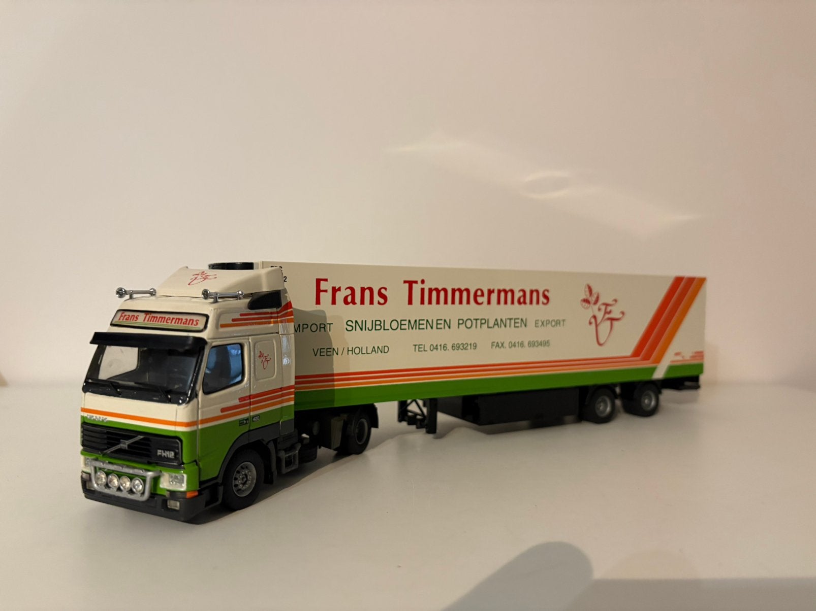 Volvo FH12 Timmermans Tekno, Hobby en Vrije tijd, Verzenden, Zo goed als nieuw, Bus of Vrachtwagen, Tekno