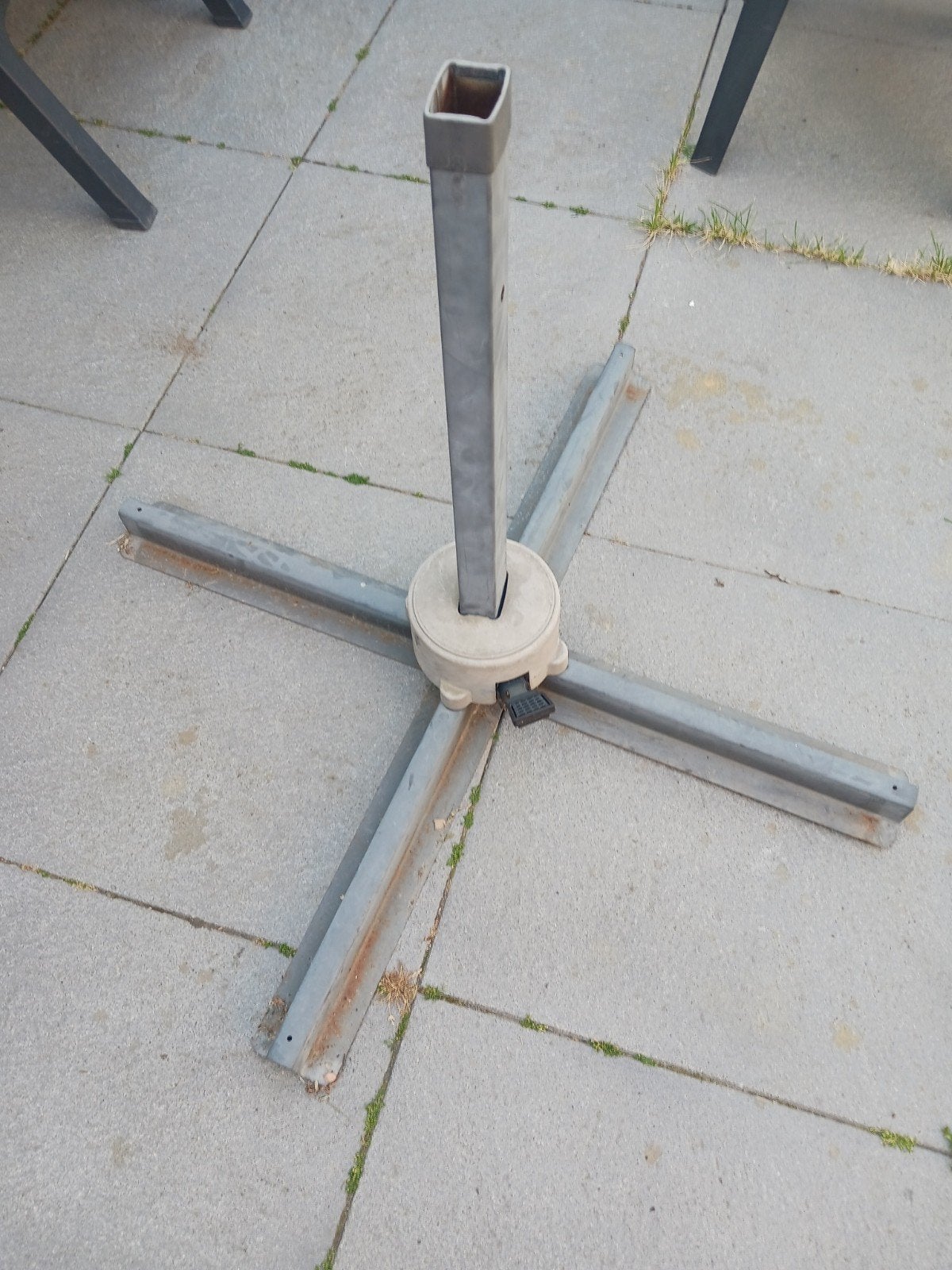 Parasolvoet draaibaar, Tuin en Terras, Ophalen, Minder dan 1 meter, Parasolvoet