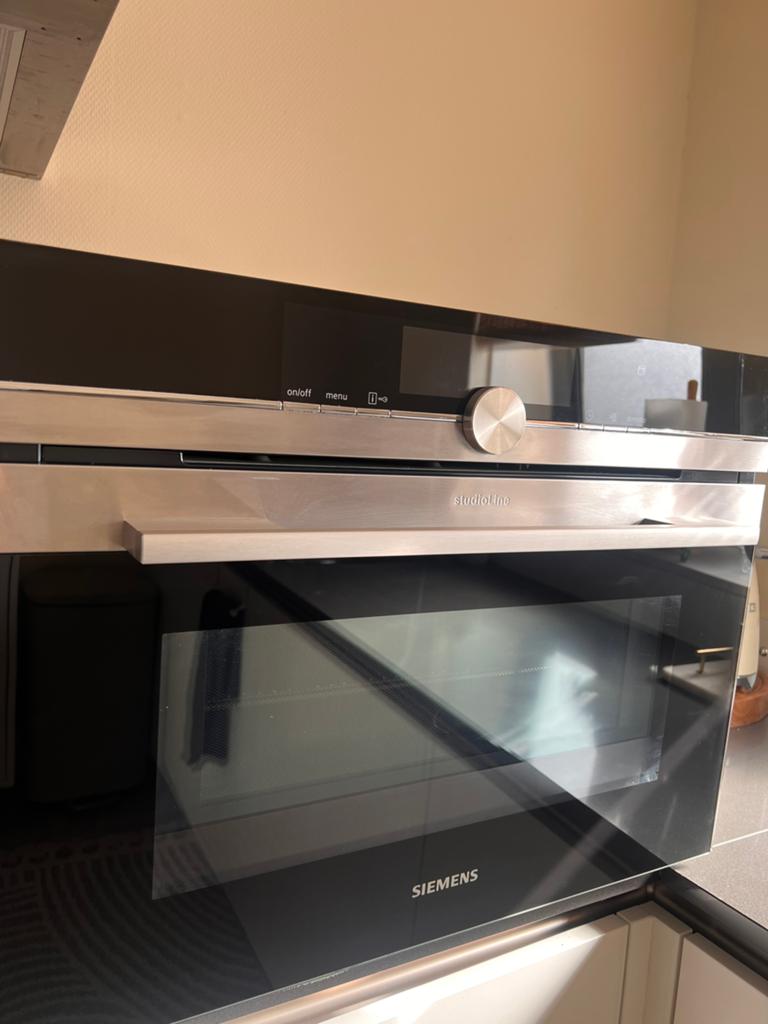 Siemens IQ700 Oven, Magnetron & Stoom XL Display, Ophalen, Siemens, Inbouw, Hete lucht
