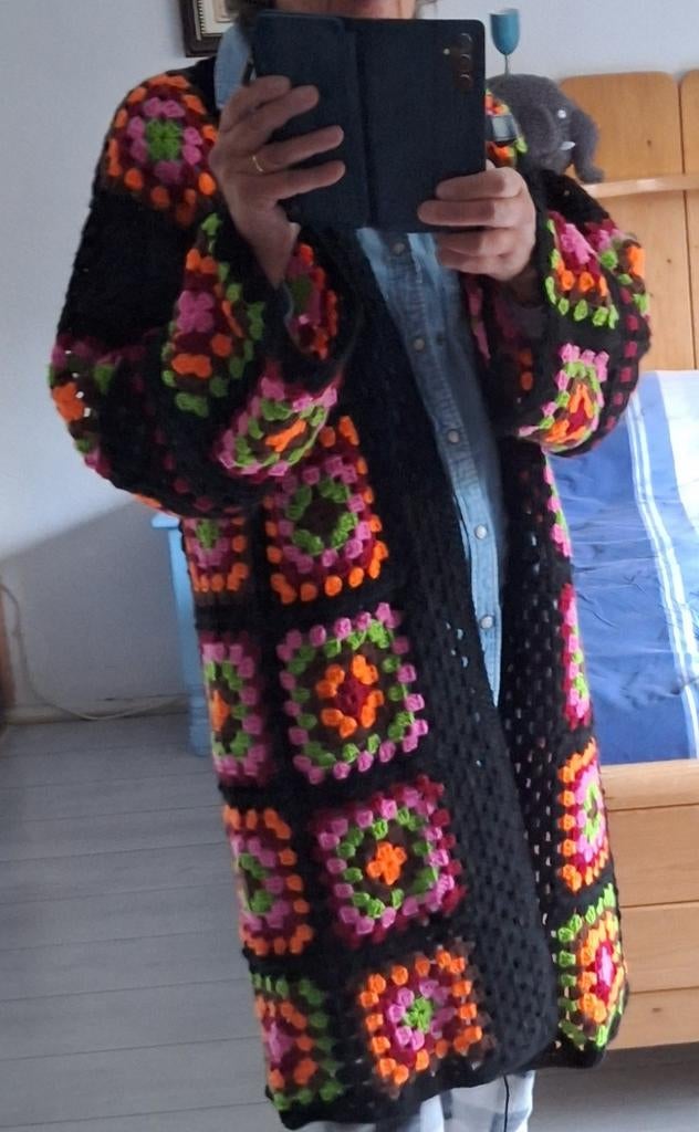 Lang gehaakt 'granny' vest, nu 32.50!, Ophalen of Verzenden, Nieuw