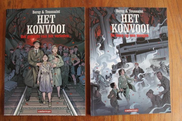 Beroy & Toussaint - Het Konvooi (tweeluik) WOI - WOII (1943), Complete serie of reeks, Ophalen of Verzenden, Gelezen
