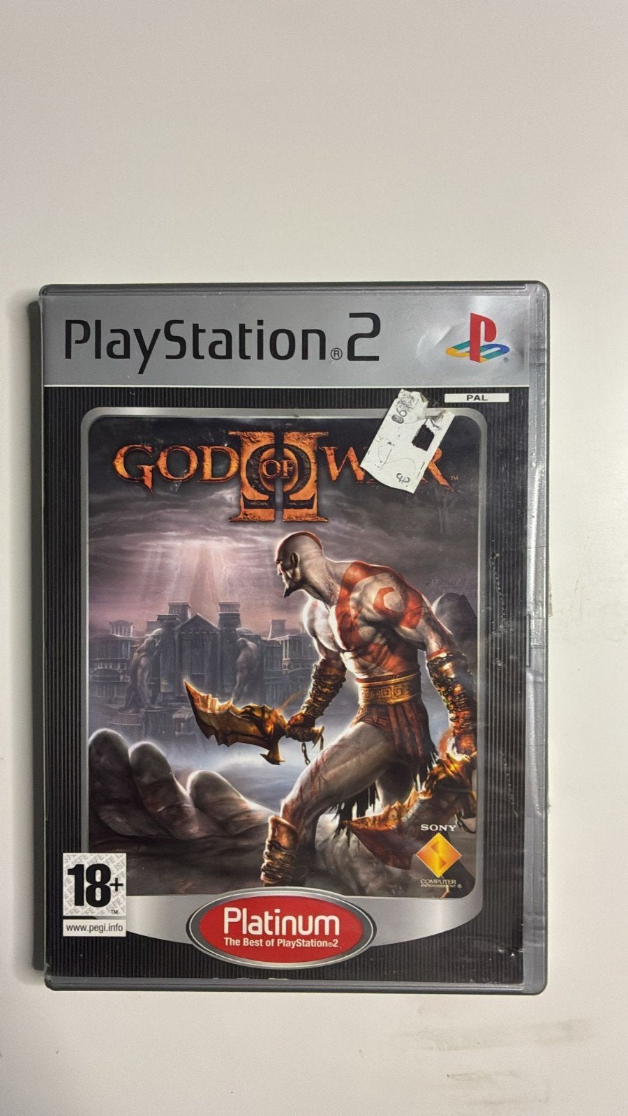 God of War II Platinum Edition PS2, Spelcomputers en Games, Games | Sony PlayStation 2, Avontuur en Actie, Vanaf 18 jaar, 1 speler