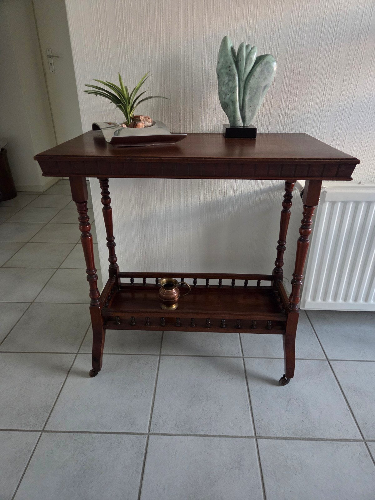 Antieke sidetable haltafel wijntafel, serveerkar, Ophalen, Gebruikt, 100 tot 150 cm, 25 tot 50 cm