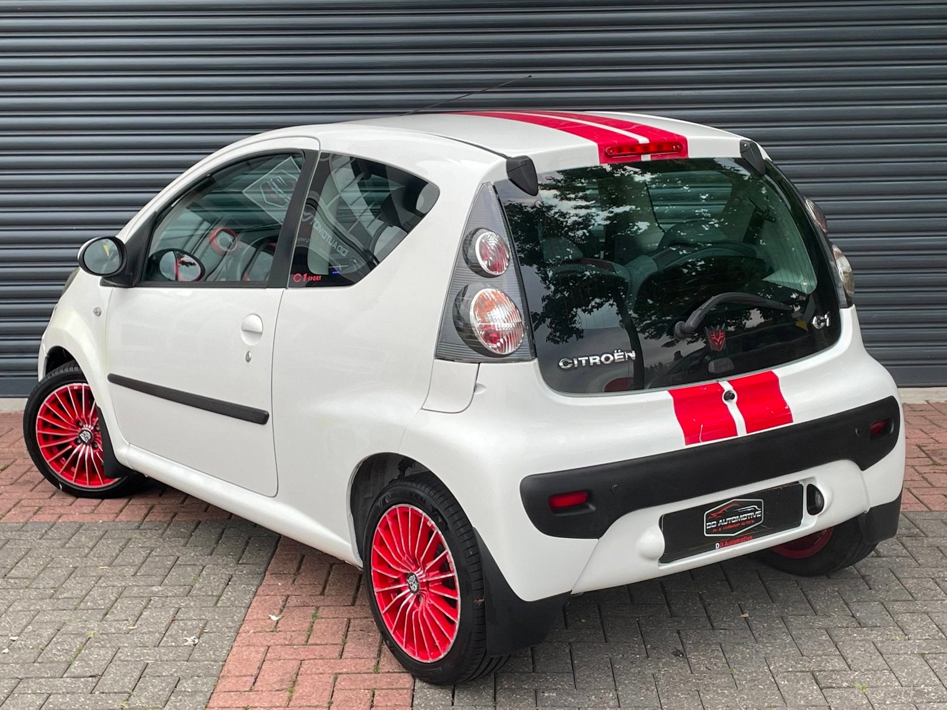 Citroen C1 1.0-12V Ambiance Automaat | Airco | Elektr Ramen, Stof, Gebruikt, 4 stoelen, C1