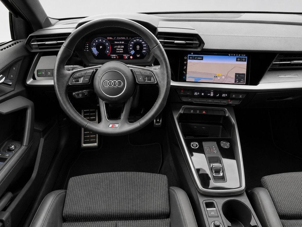 Audi A3 Limousine 35 TFSI S edition S Line Matrix Appconnect, Auto's, 4 cilinders, Leder en Stof, Origineel Nederlands, Bedrijf
