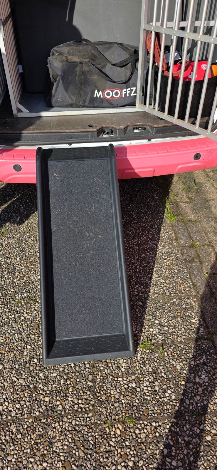 Trixie korte loopplank voor auto, Ophalen
