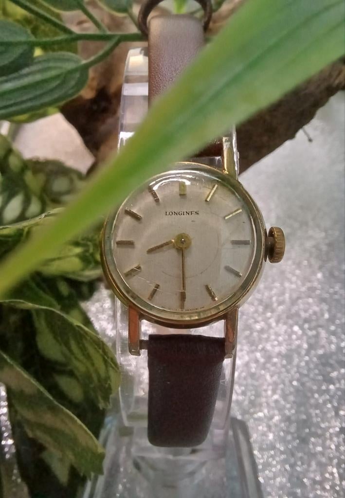 Vintage Longines Dameshorloge '60s–Mechanisch–Serviced–Klass, Sieraden, Tassen en Uiterlijk, Horloges | Dames, Staal, Polshorloge
