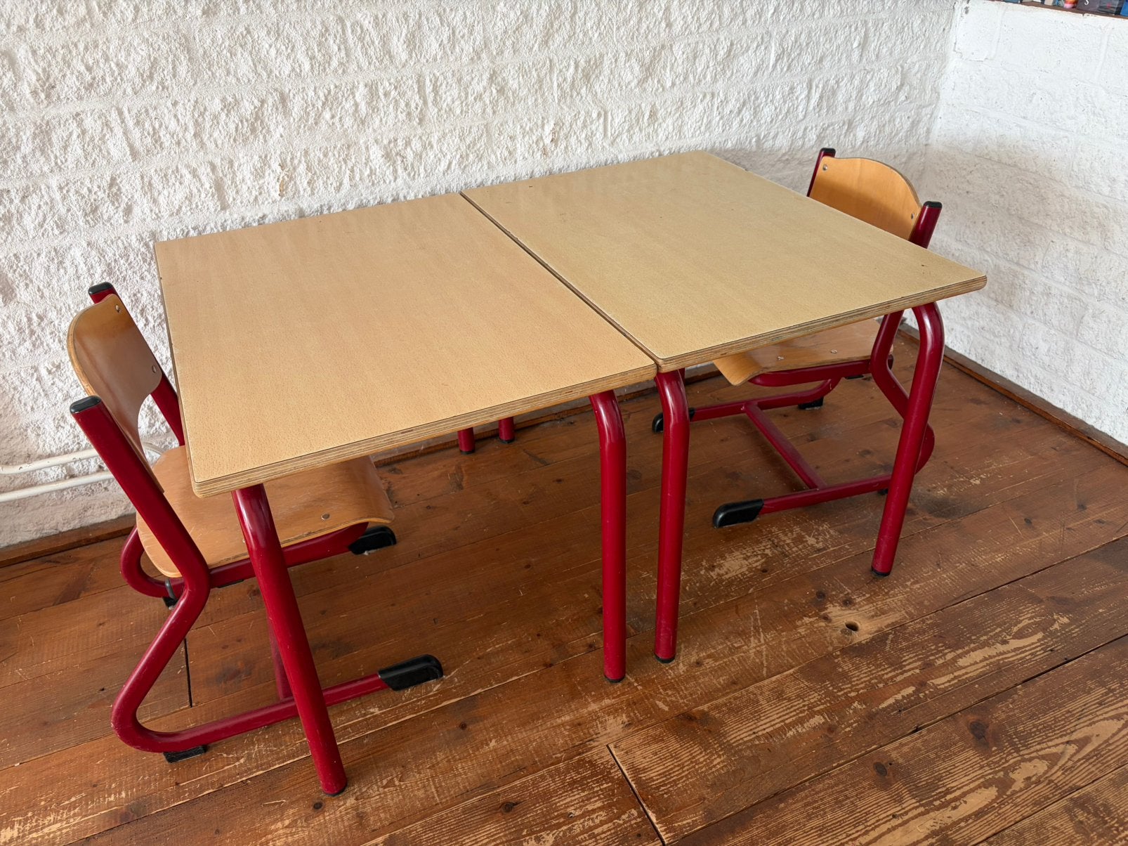 Kinderbureau school meubels, Ophalen, Gebruikt, Tafel(s) en Stoel(en)