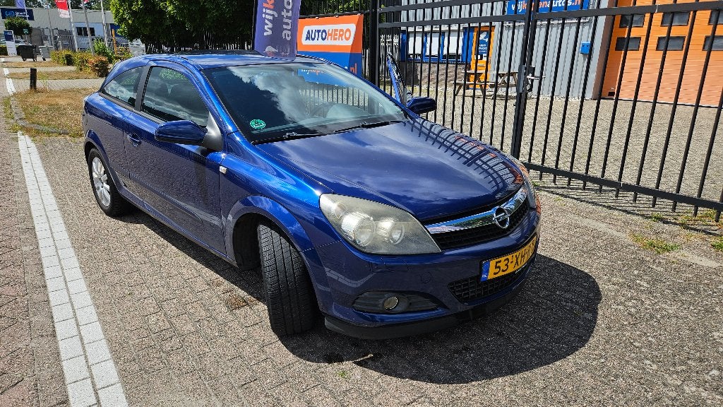 Opel Astra 1.8 16V GTC 2007 Blauw, Auto's, Voorwielaandrijving, 4 cilinders, 1165 kg, Blauw