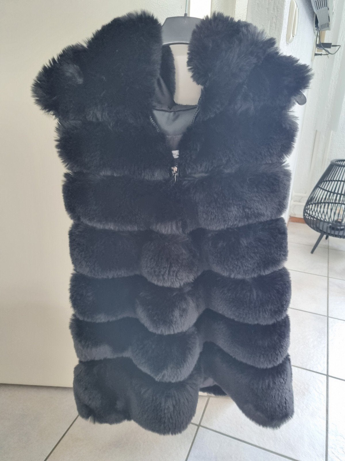 leuke bodywarmer, Kleding | Dames, Bodywarmers, Ophalen, Zwart, Zo goed als nieuw, Maat 36 (S)