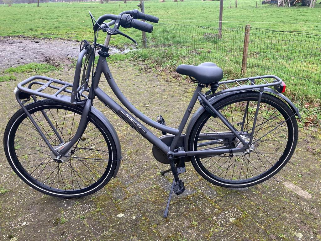 Burgers damesfiets, Fietsen en Brommers, Fietsen | Dames | Damesfietsen, Gebruikt, 47 tot 50 cm, Versnellingen, Ophalen