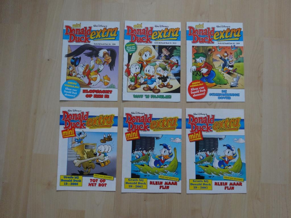 Donald Duck Extra – speciale uitgaven, Eén stripboek, Ophalen of Verzenden, Zo goed als nieuw