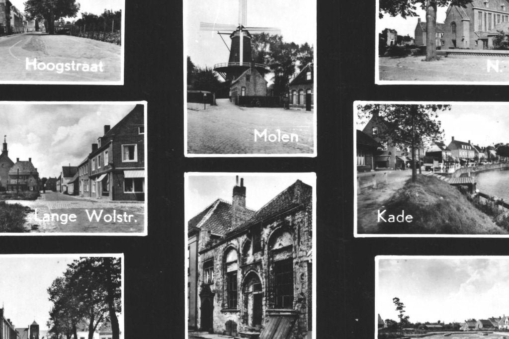 700356 Sluis 1958 Zeeland Nette oude kaart onbeschreven, Ophalen of Verzenden, 1940 tot 1960, Ongelopen, Zeeland
