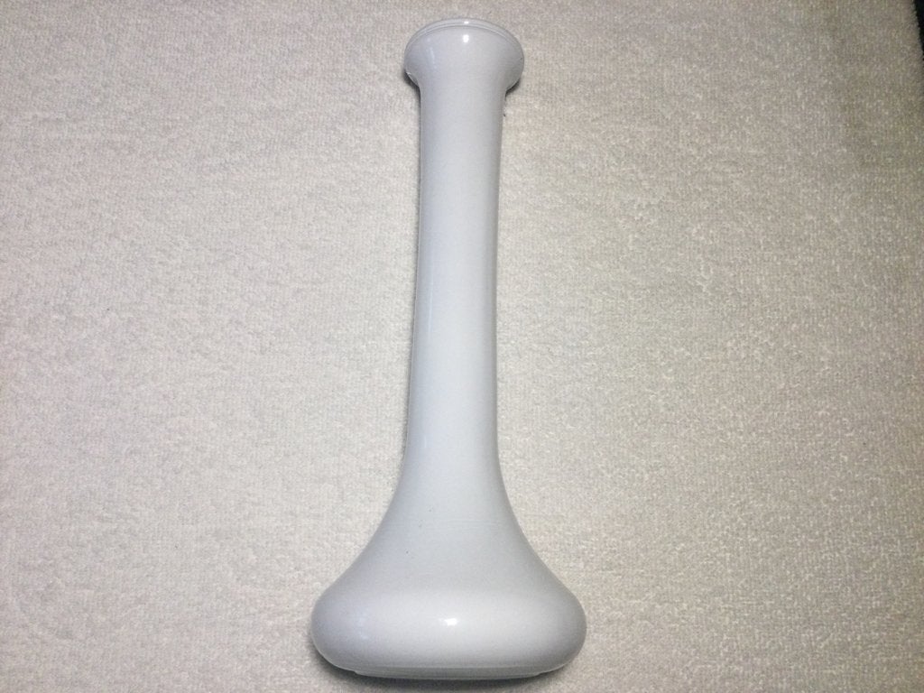 Space Age 70er Jahre Vase Weiß, Ophalen of Verzenden