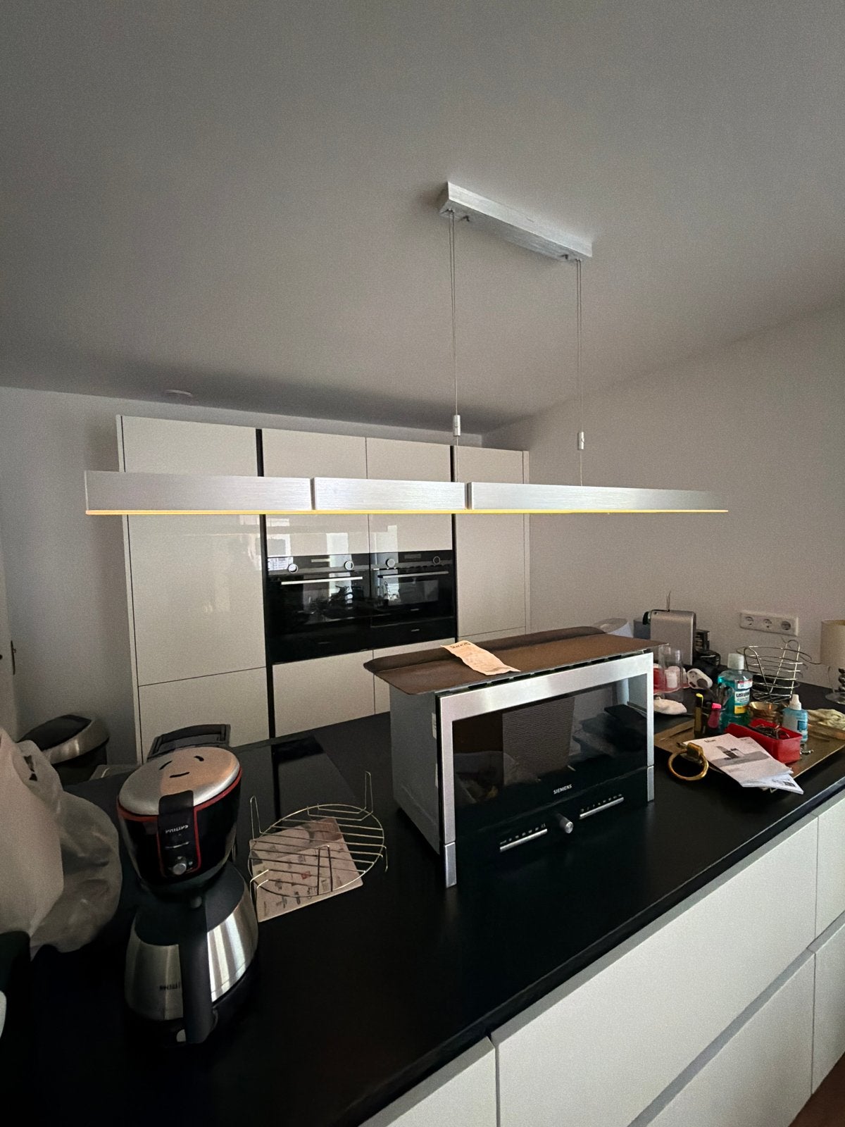 Keukenlamp, Ophalen of Verzenden, Gebruikt, Metaal, Modern
