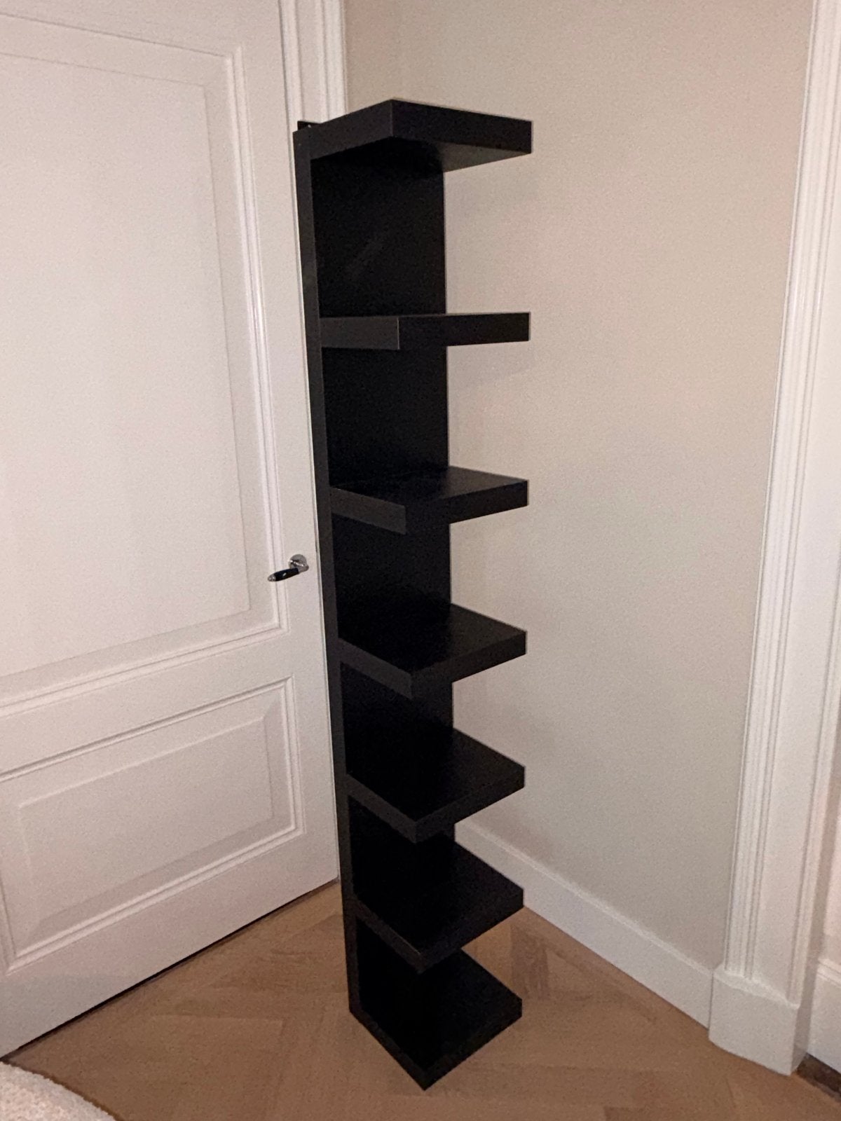 Ikea LACK wandrek zwart, Ophalen, Zo goed als nieuw, Minder dan 150 cm, Minder dan 25 cm